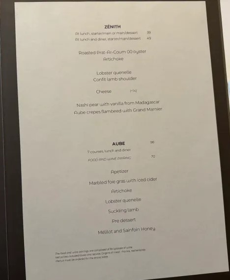 Menu page 2